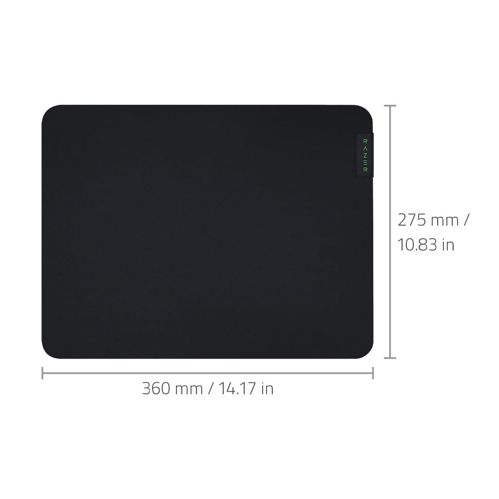 Razer Gigantus V2 Large - Soft Large Gaming Mouse Mat for Speed and Control (Non-Slip Rubber, Textured Micro-Weave Cloth, 45 x 40 x 0.3cm) Black