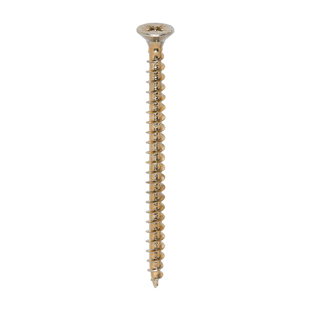 TIMCO Solo Chipboard & Woodscrews - Gold - 6.0 x 90mm - 60090SOLOC