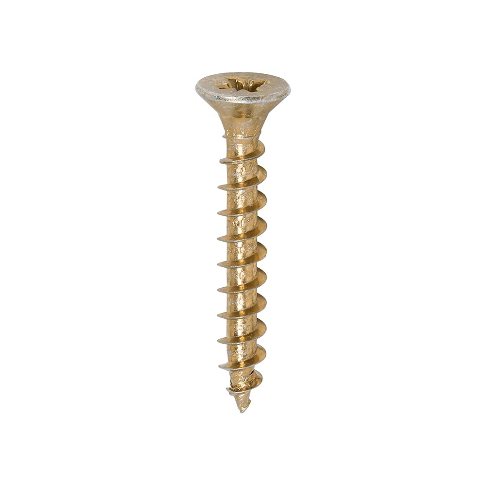 TIMCO Solo Chipboard & Woodscrews - Gold - 6.0 x 90mm - 60090SOLOC