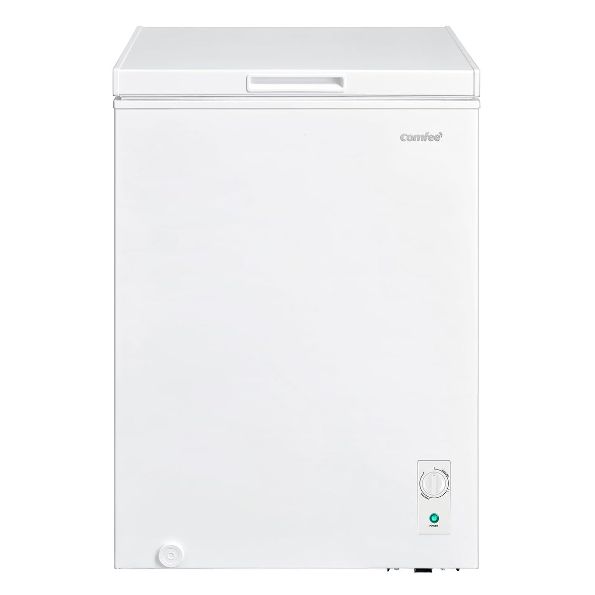 COMFEE' 99L Chest Freezer, Convertible Refrigeration Mode, RCC102BL2UK(E)