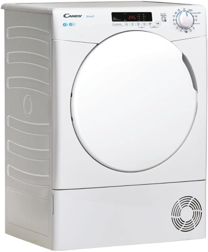Candy Smart Condenser Tumble Dryer, 9kg, White, B Class