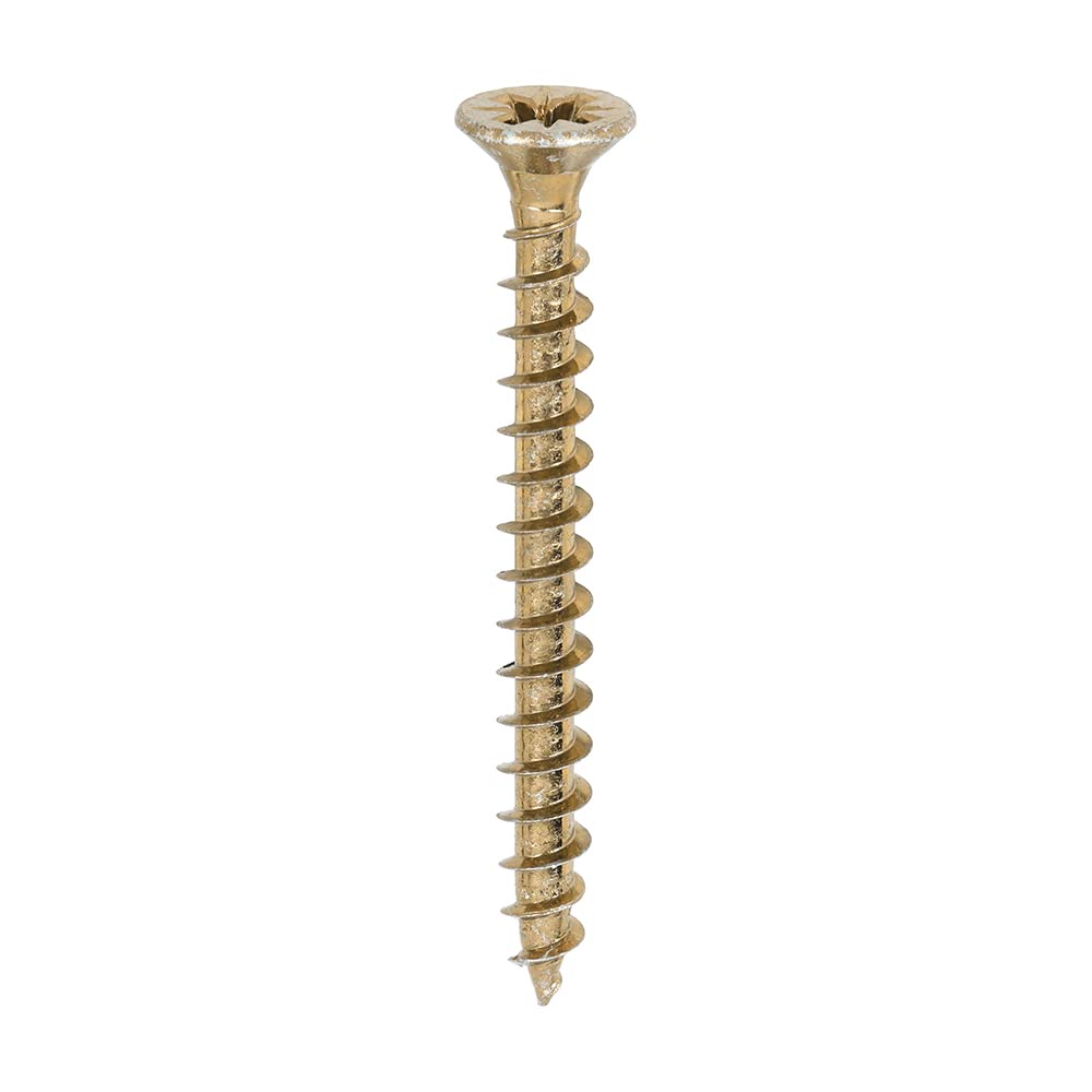 TIMCO Solo Chipboard & Woodscrews - Gold - 6.0 x 90mm - 60090SOLOC