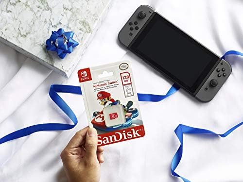 SANDISK microSD Card 128GB, Super Mario Super Mushroom Edition