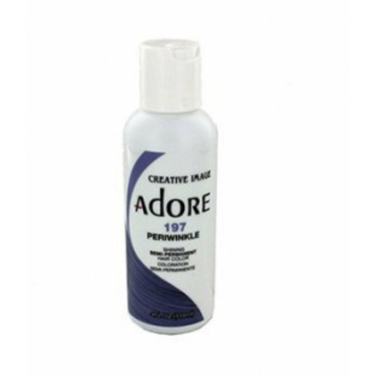 Adore Shining Semi Permanent Hair Colour 121 Jet Black – Vibrant Black Hair Dye, Vegan & Cruelty-Free, Ammonia, Peroxide & Alcohol Free