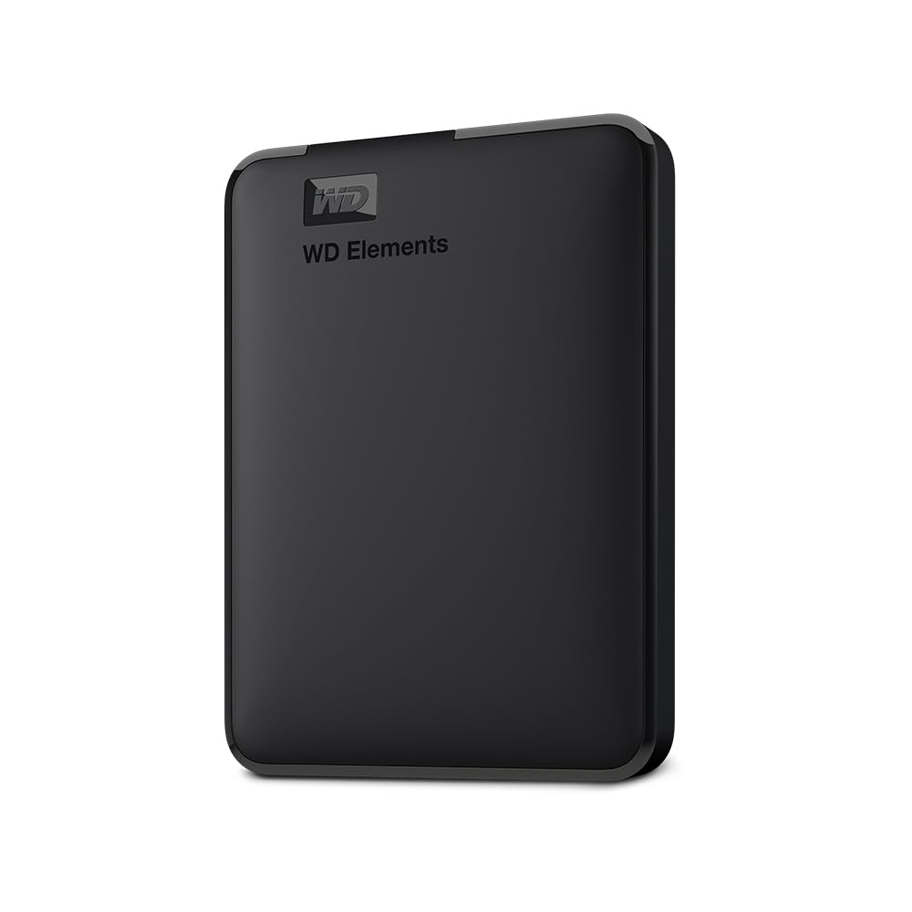 WD 5TB Elements AE Portable External Hard Drive, SuperSpeed USB 3.2 Gen 1/USB 3.0, Plug-and-Play, Formatted for Windows, Black