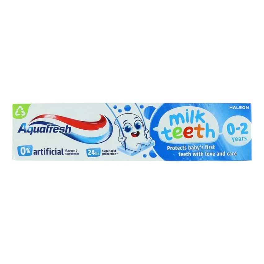 Aquafresh Paw Patrol Milk Teeth Baby Toothpaste, 0-2 Years, 50 ml