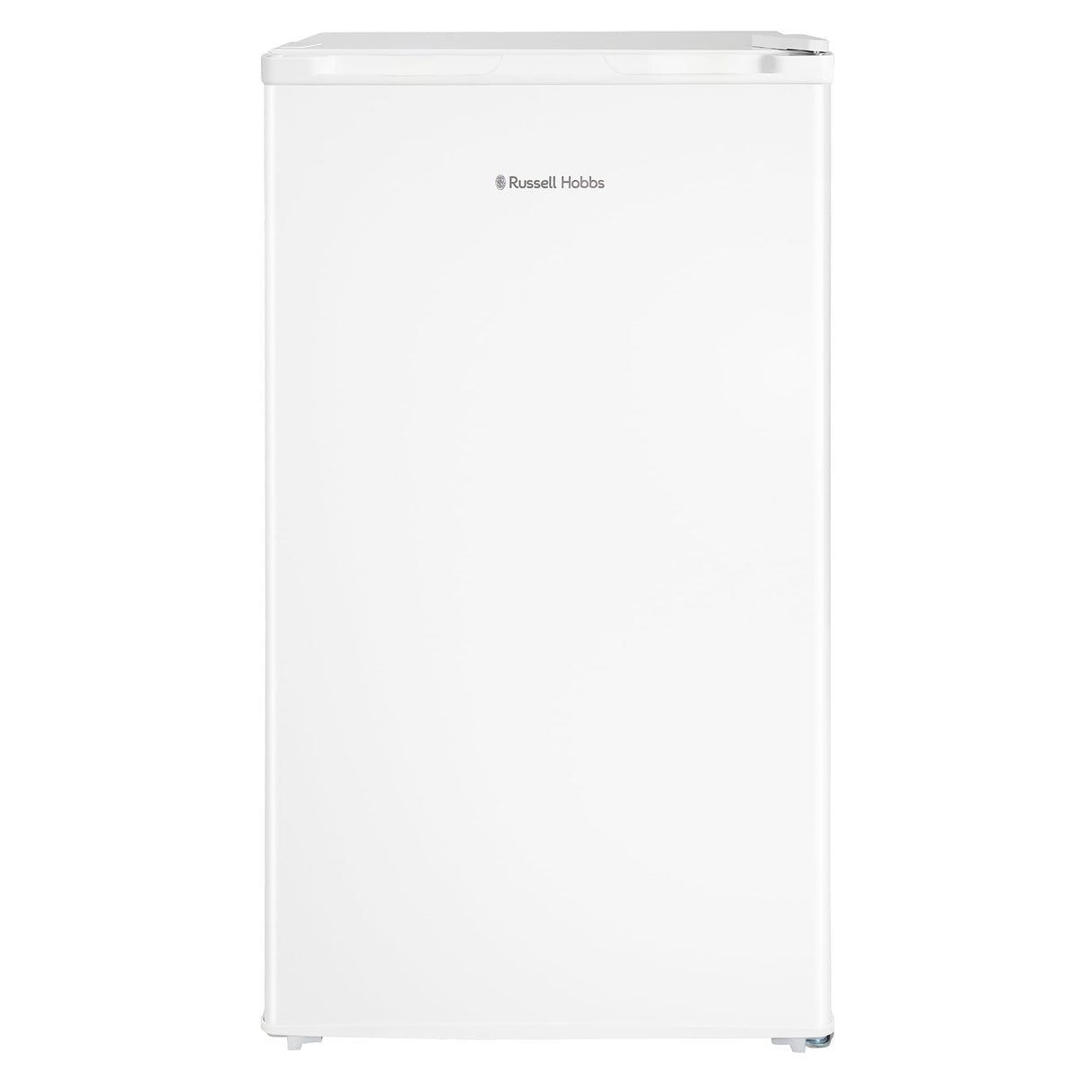 Russell Hobbs 60L Freestanding Undercounter Freezer in Black, 48cm Wide, 4-Star Freezer Rating, With Adjustable Feet & Reversible Door, Manual Temperature Control and 3 x Drawers, RH85UCFZ482E1B