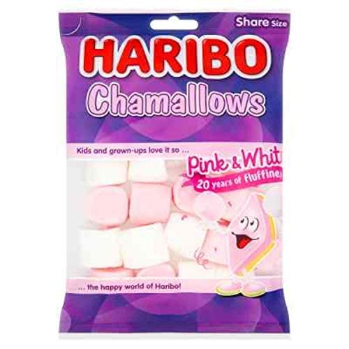 Haribo Chamallows Marshmallows 140g bag sweets