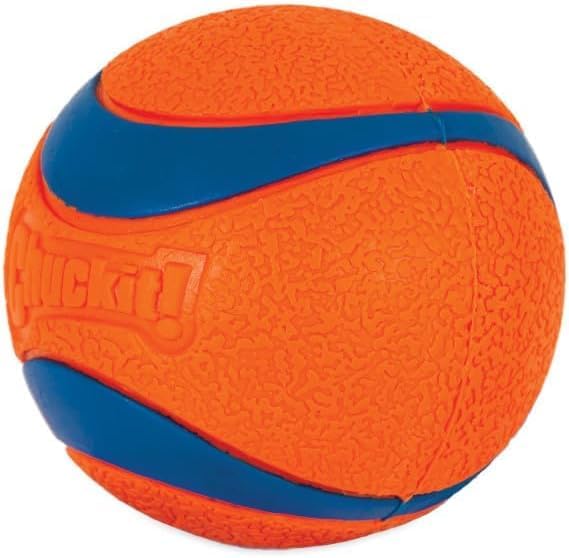 Chuckit! Ultra Ball Durable Rubber Dog Toy, Large, 7.3cm (2-Pack)