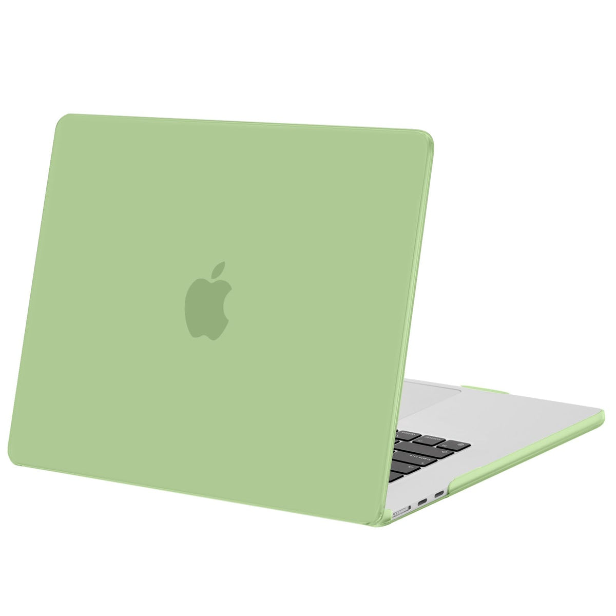 MOSISO Compatible with MacBook Air 15 inch Case 2026, Antique Green