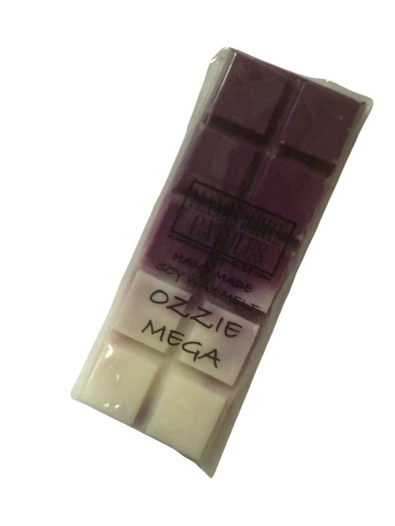 White Patchouli Wax Melts | Highly Scented | Eco Soy Wax, Vegan and Cruelty Free | Handmade Snap Bar