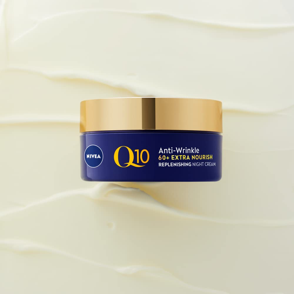 NIVEA Q10 Anti-Wrinkle Extra Nourish Replenishing Day Cream SPF 15, 50 ml