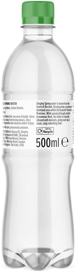 by Amazon Sparkling Spring Water, 6 x 500ml
