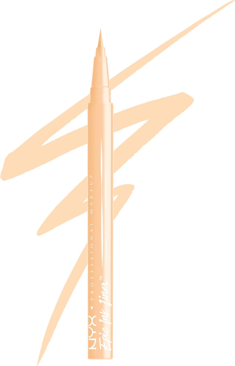 NYX Professional Makeup Eye Liner, Epic Ink Waterproof Liner, Black