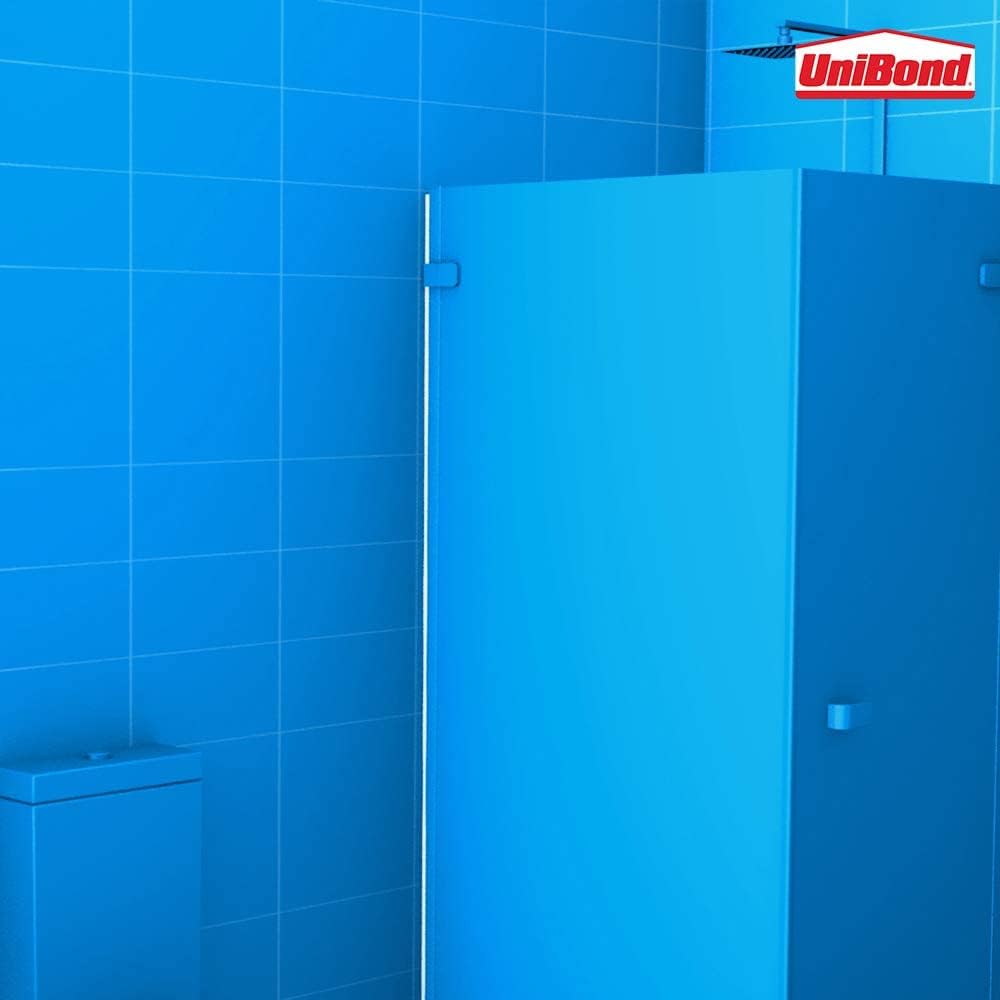 UniBond Bath & Kitchen Sealant, Mould Resistant White Silicone, 1 x 104 g