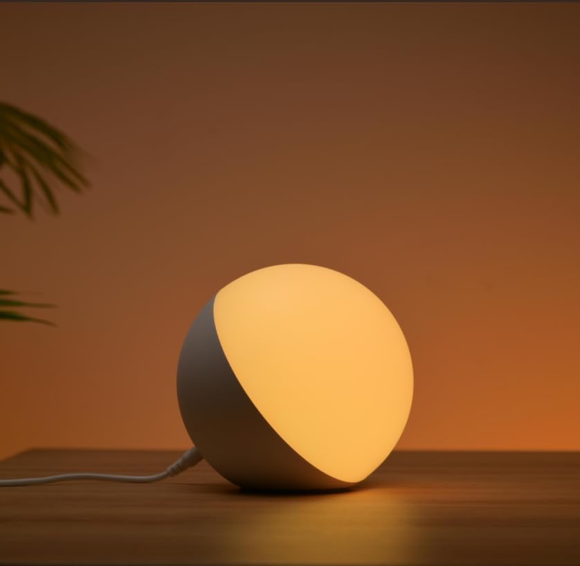 Hifree Smart Table Lamp, LED RGB Dimmable Touch Desk & Bedside Lamp