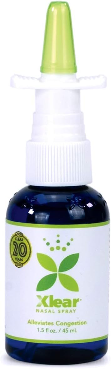 Xlear Natural Nasal Spray with Xylitol, 45 ml (Pack of 1)