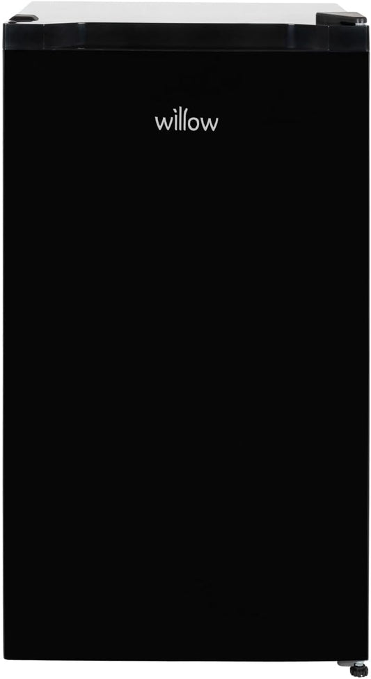 Willow WUCFZ48B 60L Undercounter Freezer - Recessed Handle, Reversible Door, 3 Drawers, Adjustable Thermostat, Mark-Proof Finish, 4* Freezer Rating, Easy Clean, Adjustable Feet - Black