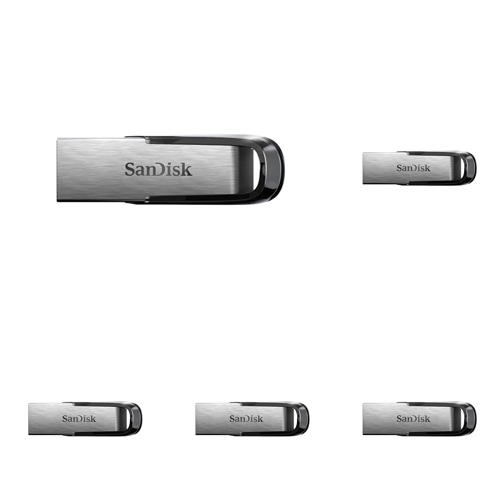 SanDisk 64GB 10-Pack Ultra Flair USB 3.0 Flash Drive (10x64GB), Non-Retail Packaging - SDCZ73-064G-B10CT
