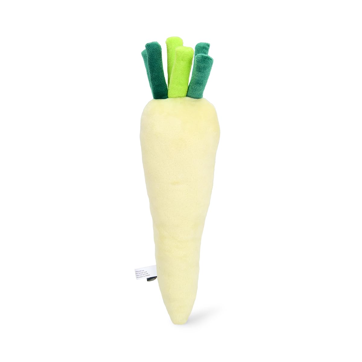 Petface Foodie Faces Fluffy Carrot Dog Toy