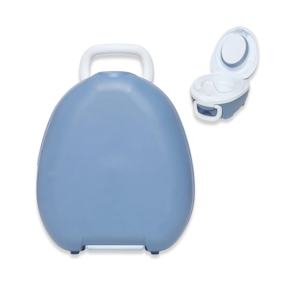 My Carry Potty - Travel Potty, Award-Winning Portable Toddler Toilet Seat for Kids to Take Everywhere (Ladybird)