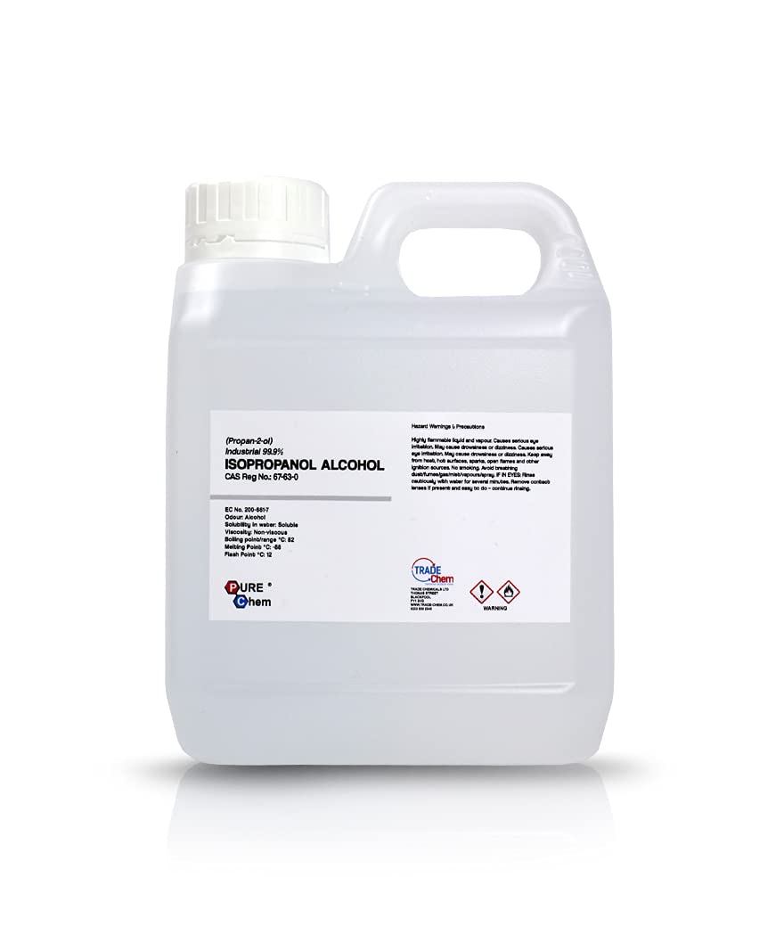 Pure Chem Isopropyl Alcohol Isopropanol IPA Rubbing Alcohol Cleaning 99.9%