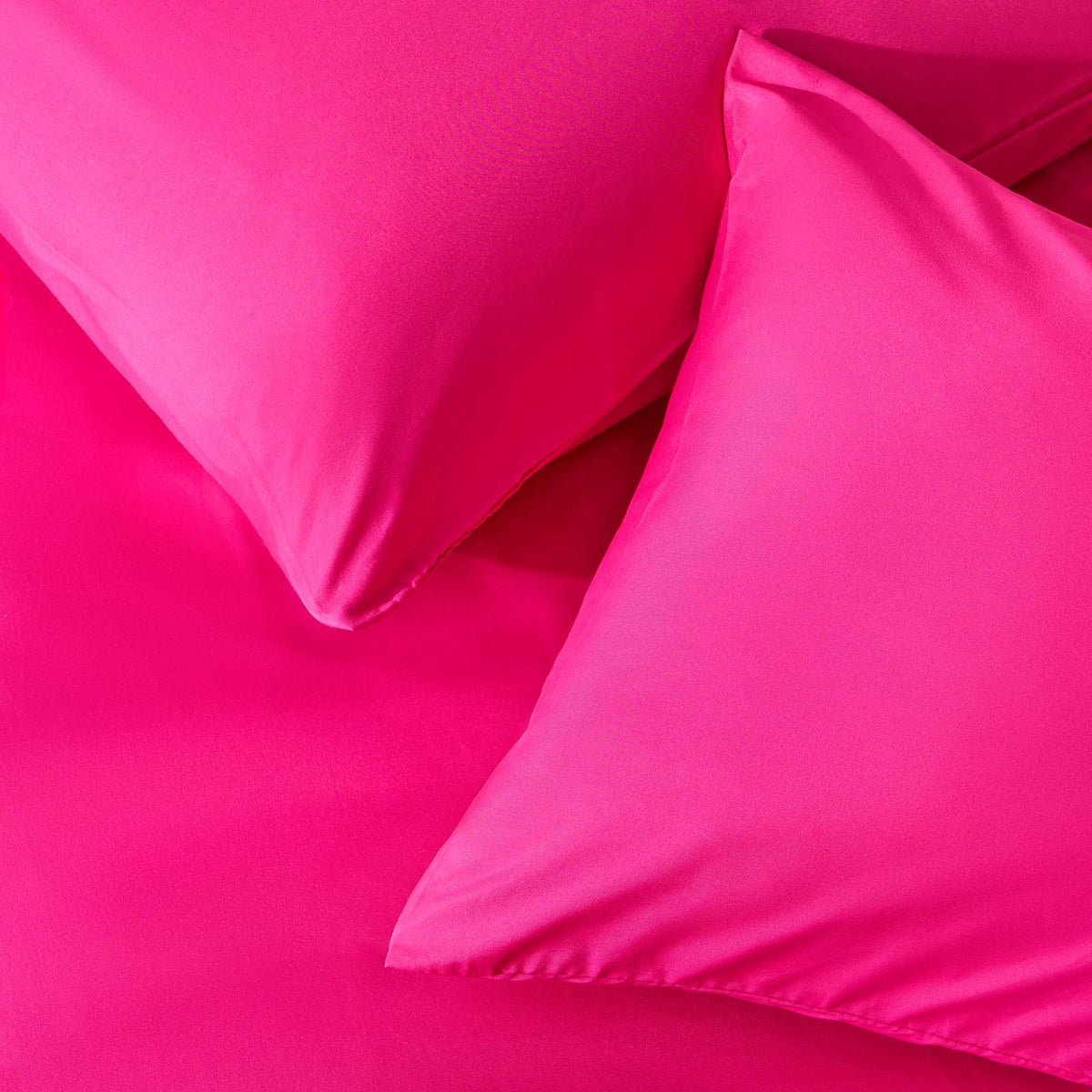 OHS Microfibre Housewife Pillowcases Set 2 Pack Wrinkle Resistant Pillow Covers