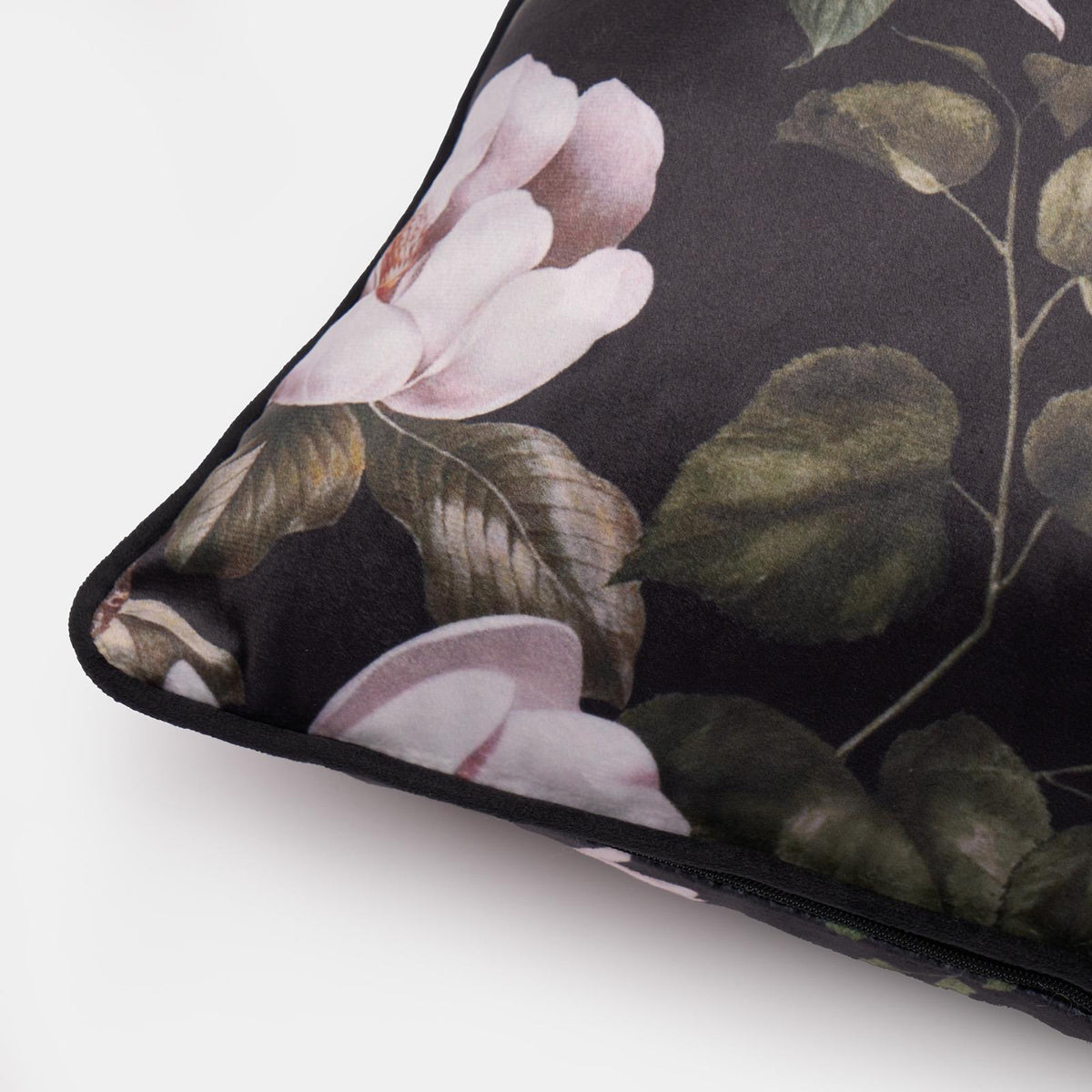 Floral Cushion Covers 2/4 Pack Sofa Couch Chair Filled Plump Seat Pads Decor Set