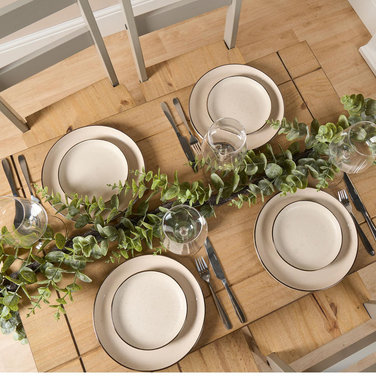 OHS Artificial Decorative Garland Foliage Fireplace Door Party Spring Xmas Home