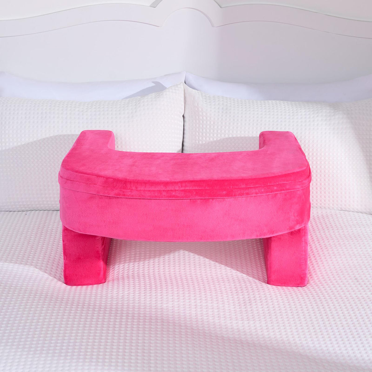 OHS Gaming Lap Pillow Cushion Matte Velvet Filled Laptop Table Tray with Pockets