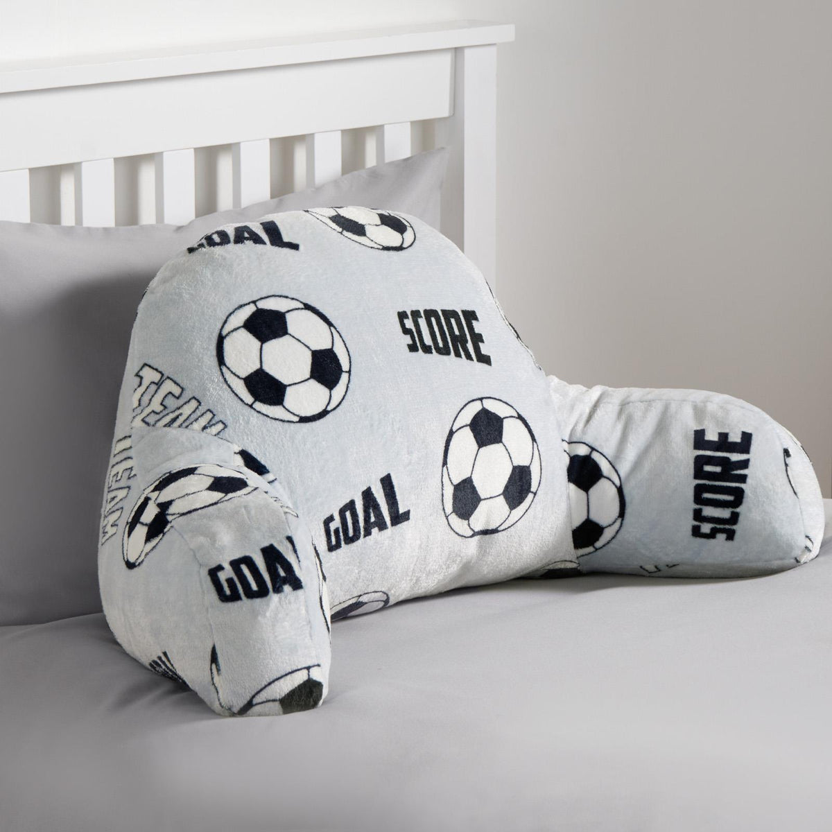 OHS Kids Gaming Cushion Bed Reading Pillow Soft Support with Arms Lumbar Chair
