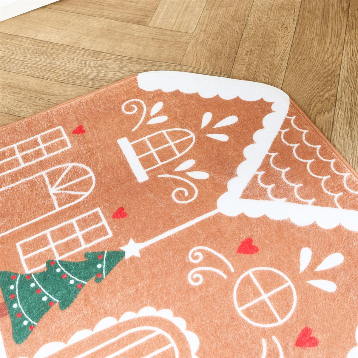 OHS Print Doormat Runner Xmas Festive Decorative Hallway Rug Kitchen Floor Mat