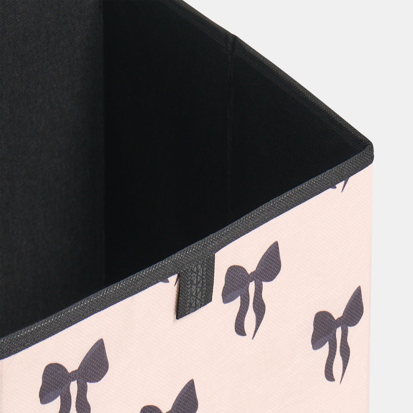 OHS Bows Storage Box Cube Folding Multipack Space Saving Shoe Toy Organiser