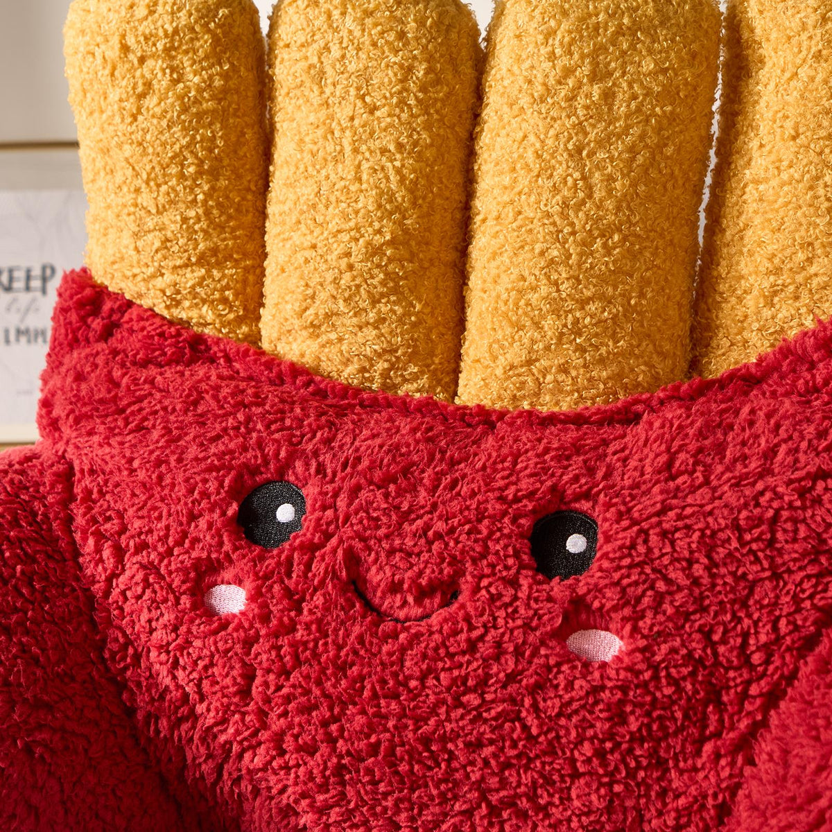 OHS Character Cuddle Cushion Soft Fleece Reading Pillow with Arms Bed Chair