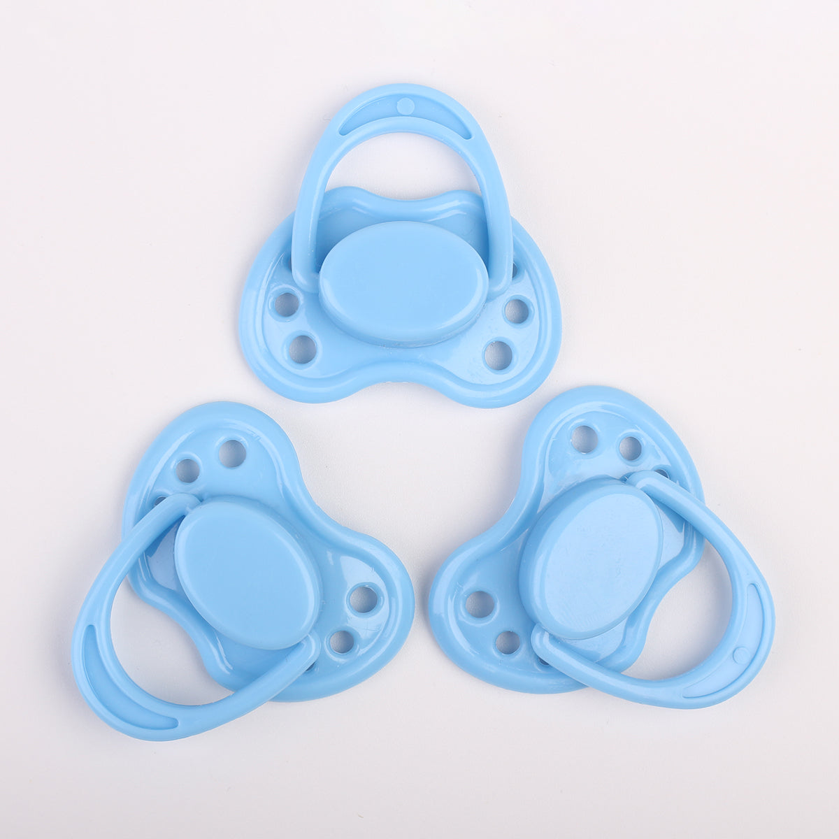 3PC Magnetic Dummy Pacifier for Reborn Baby Dolls DIY Supply Accessory Kids Gift