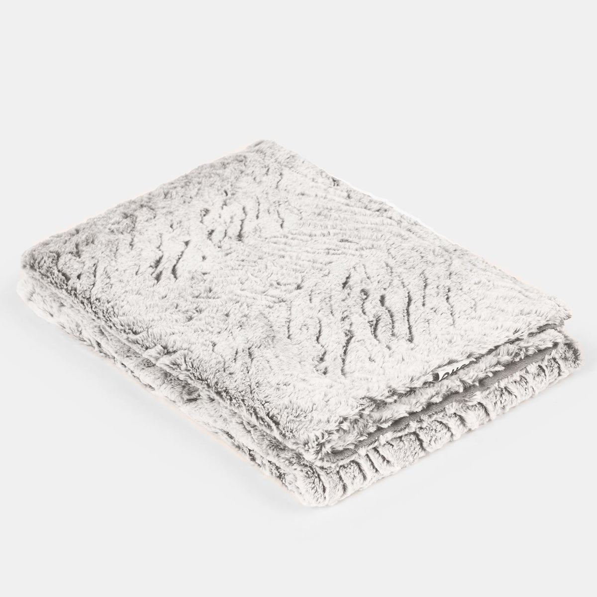 Faux Fur Fleece Throw Bed Blanket Plush Two Tone Warm Super Soft Sofa Bedspread