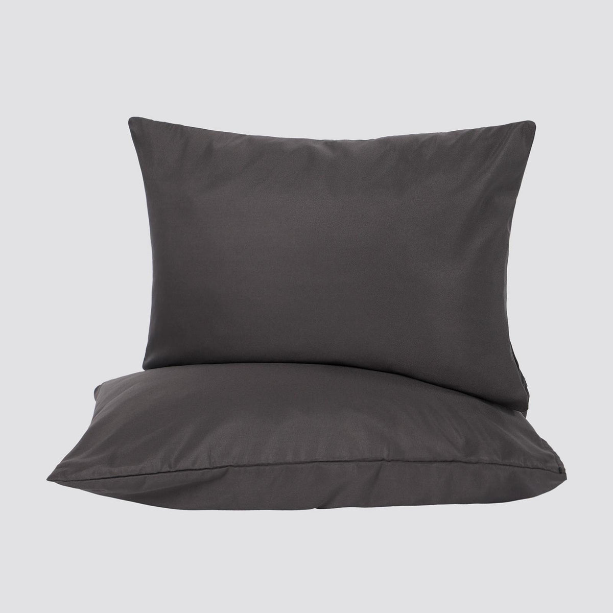 OHS Microfibre Housewife Pillowcases Set 2 Pack Wrinkle Resistant Pillow Covers