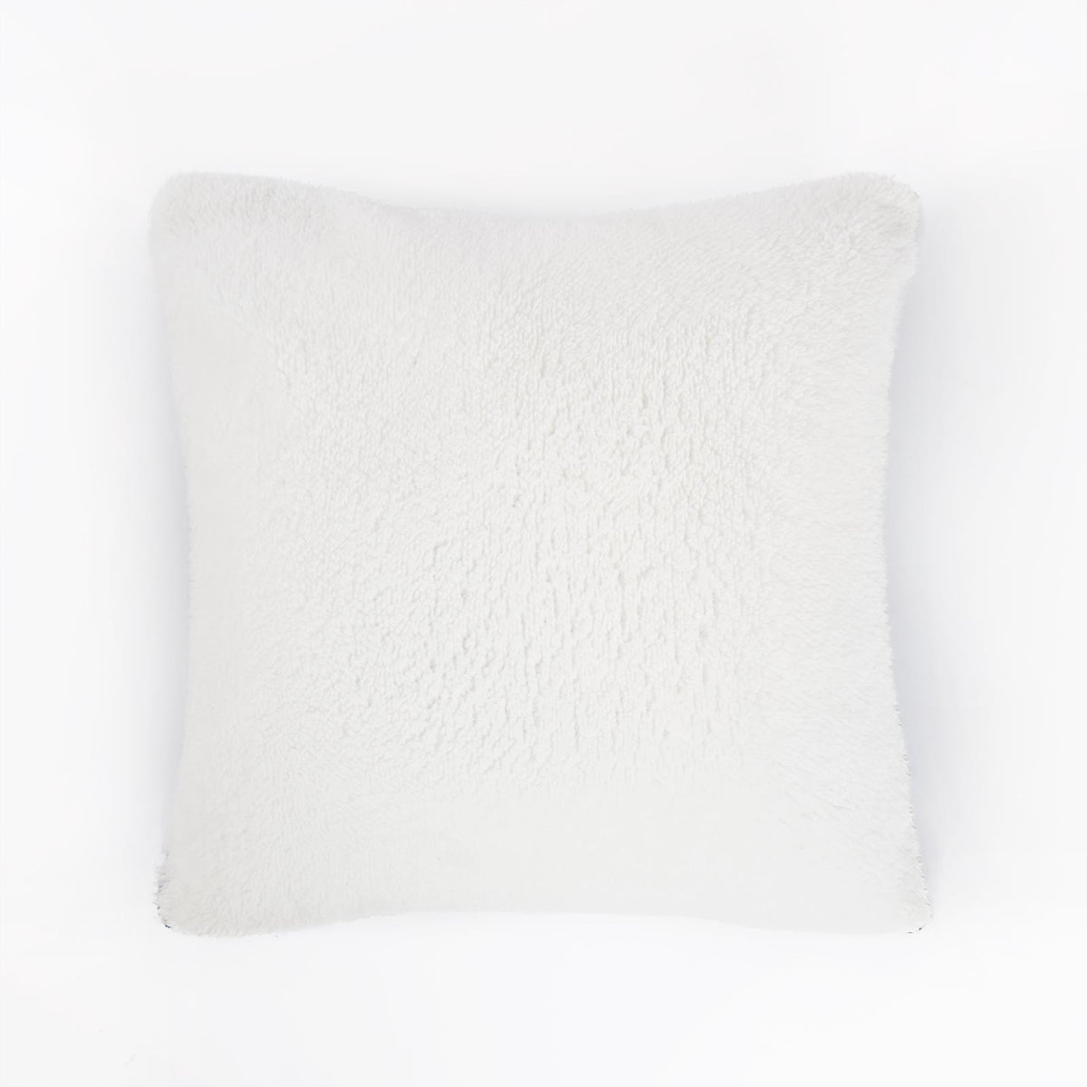 OHS Cable Knit Cushion Covers 2 Pack Sherpa Square Pillowcases Home Decor