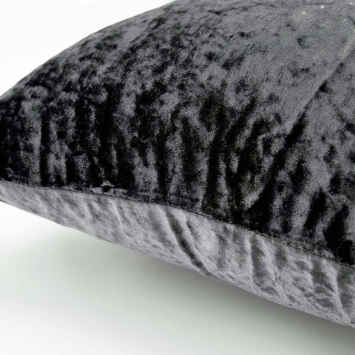 Sienna Cushion Covers Crushed Velvet Luxury Pack of Filled Insert Pad, 45 x 45cm