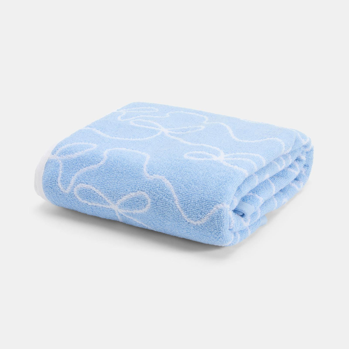 OHS Bows Towels 100% Premium Cotton Highly Absorbent Hand Bath Towel Sheet