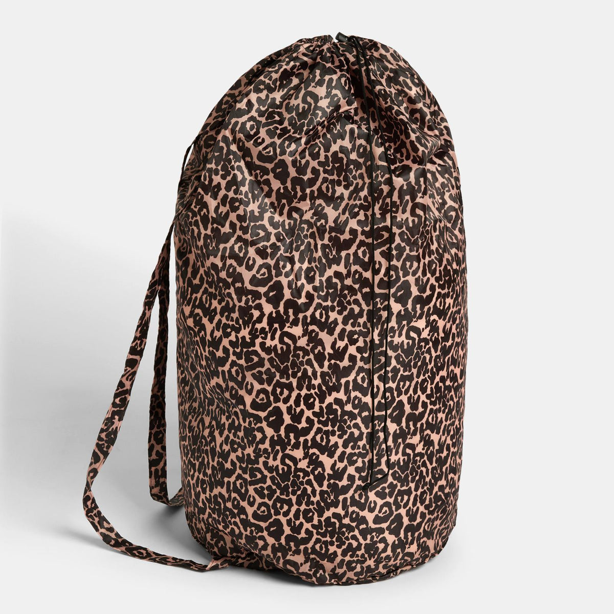 OHS Drawstring Laundry Bag Printed Travel Washing Backpack Lightweight Hamper