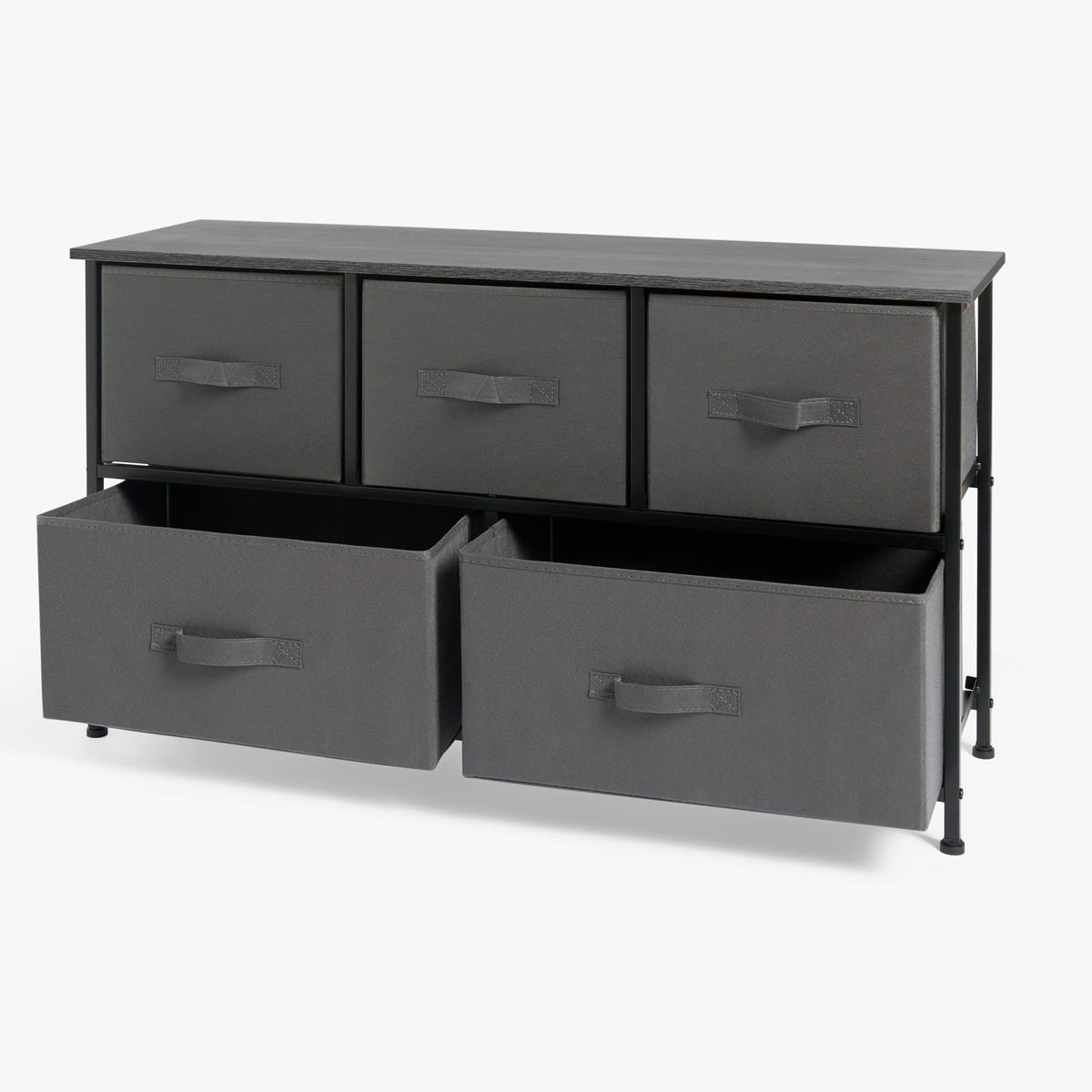 OHS Fabric Cabinet Bedside 2/3/4/5/6 Drawers Storage Unit Clothes Home Organiser