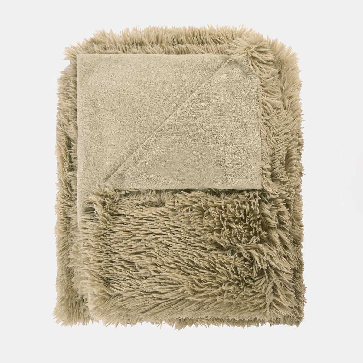 Sienna Fluffy Shaggy Blanket Large Throw Over Sofa Bed Cosy Fleece - 150 x 200cm