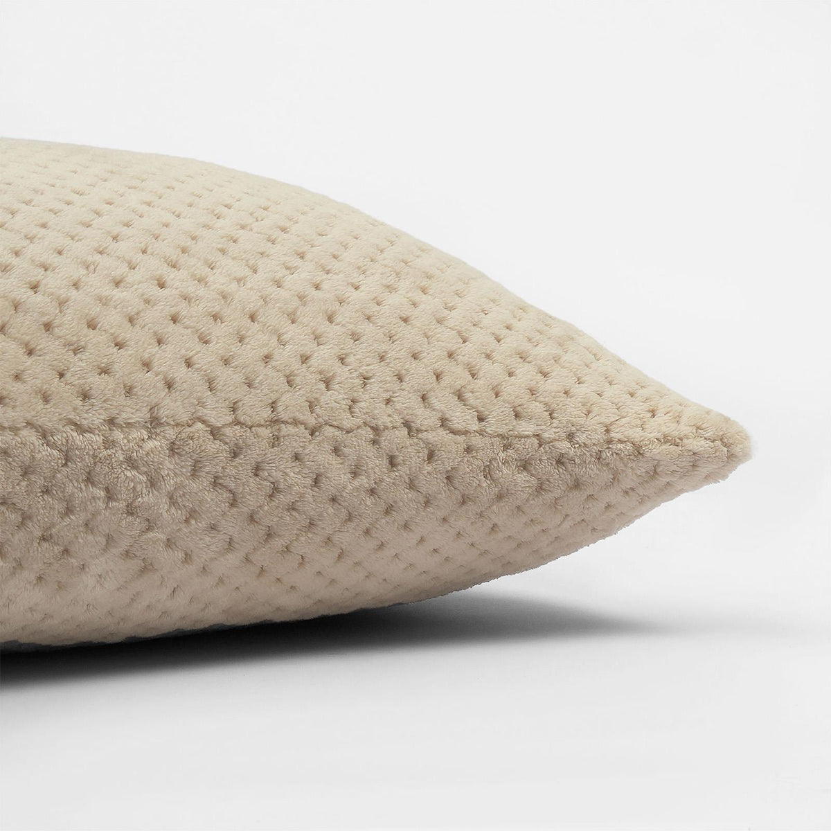 OHS Waffle Fleece Cushion Covers 2/4 Pack Soft Filler Decor