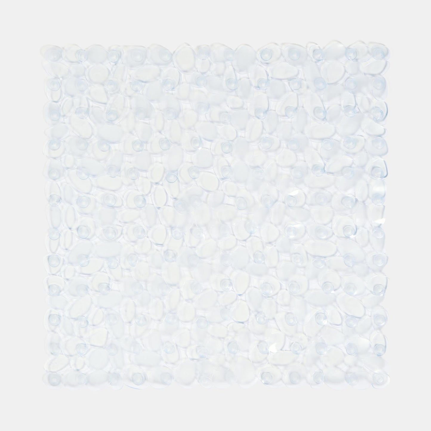 OHS PVC Bath Mat Clear Printed Non Slip Quick Dry Shower Rug Adults Kids