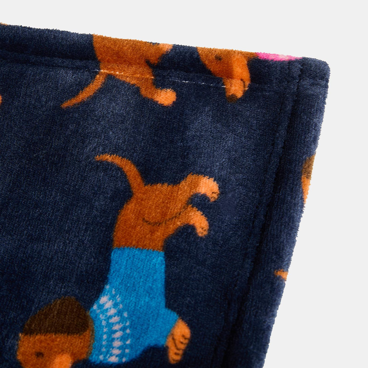 OHS Printed Pet Blanket Reversible Sherpa Fleece Dog Cats Thermal Calming Throw