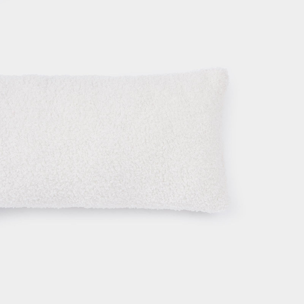 Fabric Boucle Door Draught Excluder Draft Window Seal Insulation Fleece Stopper