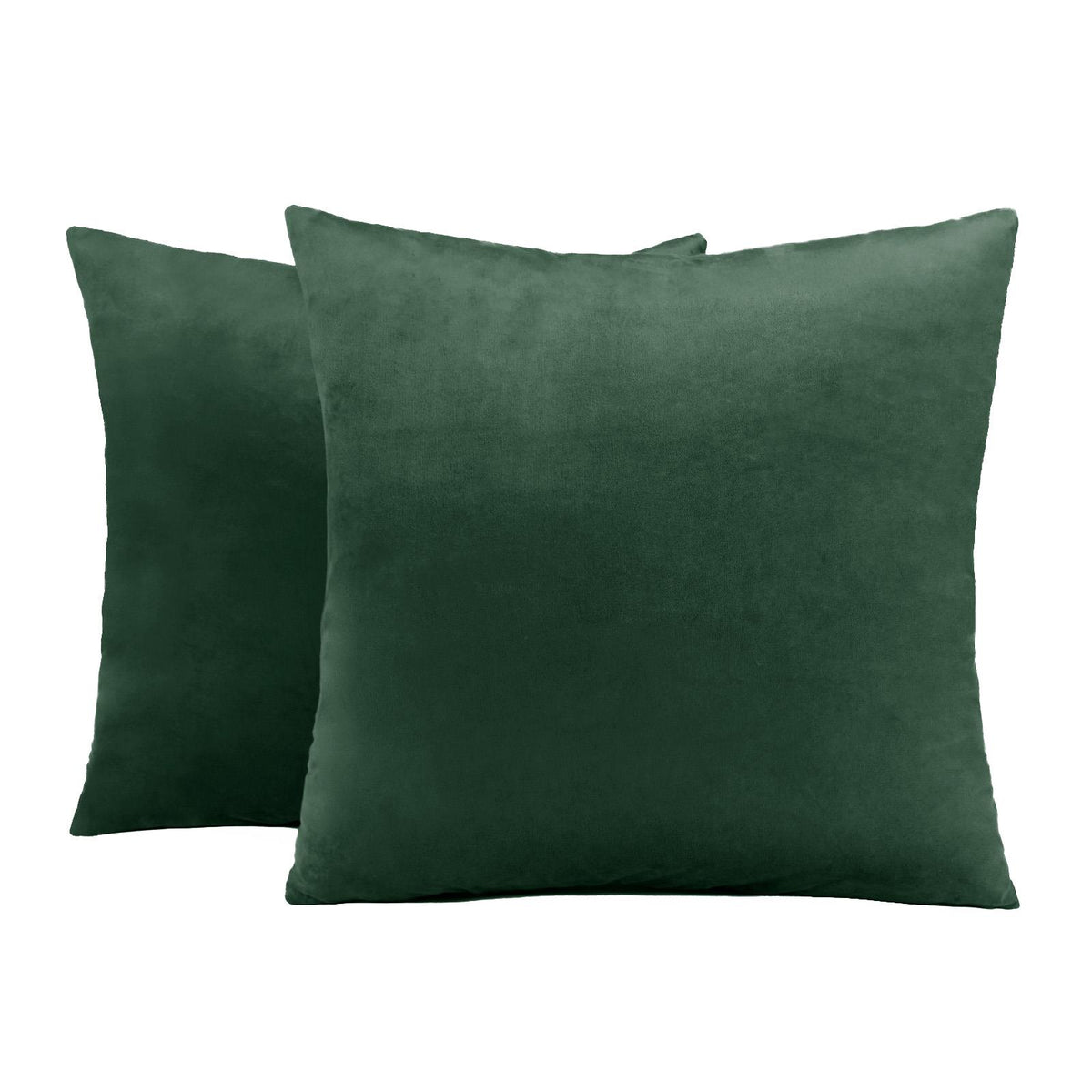 OHS Matte Velvet Cushion Covers Super Soft Luxury Square Pillowcases Multipack