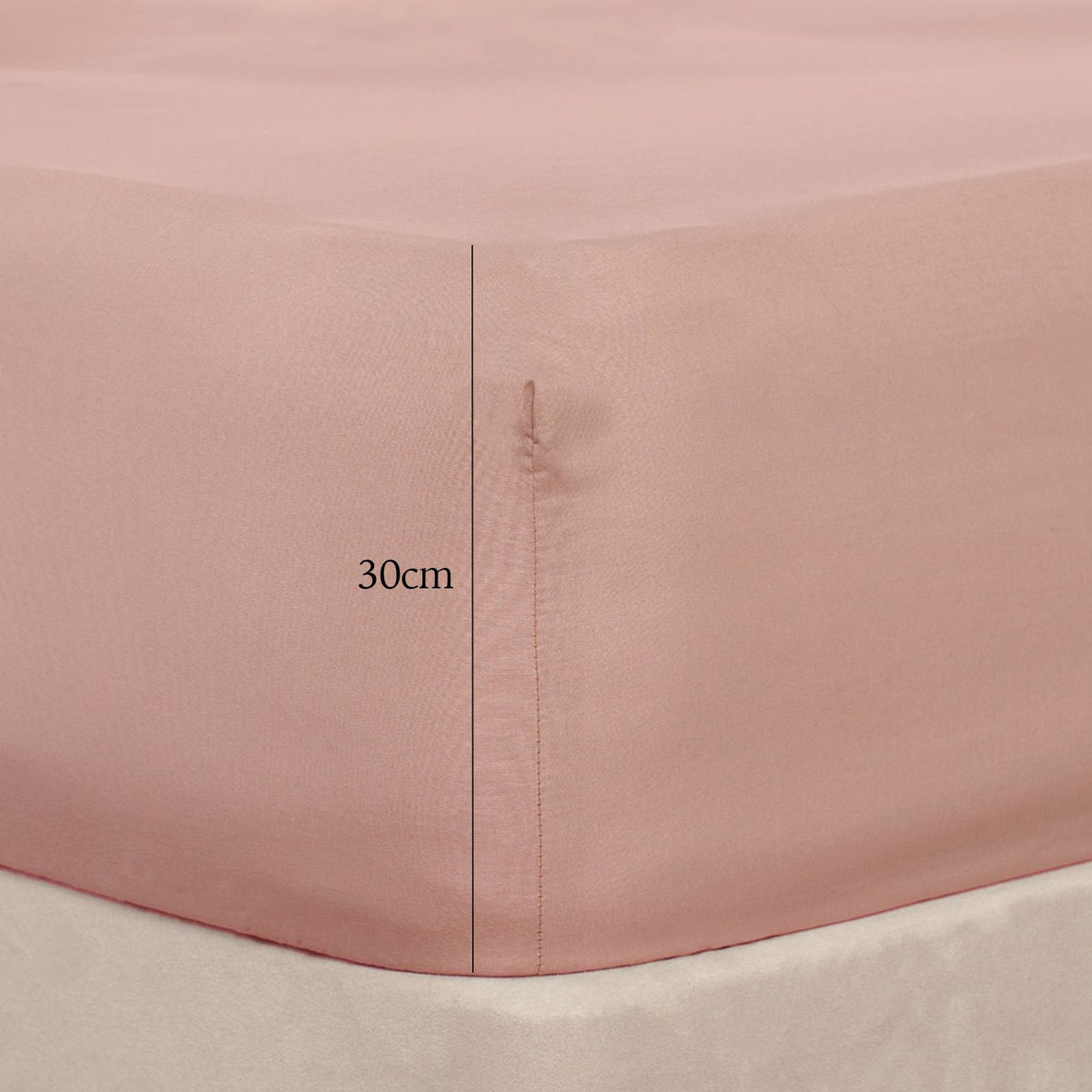 OHS Fitted Sheet Extra Deep 30cm Single Double King Super King Full Bed Sheets