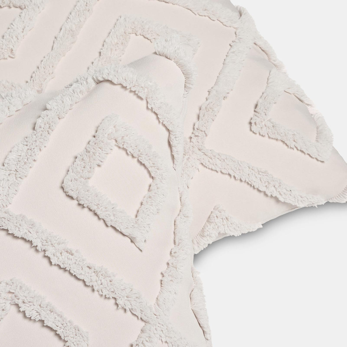OHS Tufted Cushion Covers 2 Pack Arches Decorative Square Pillowcases